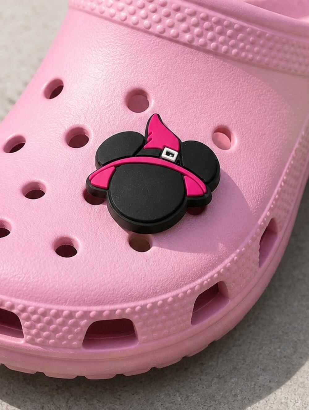 Fantasia Mickey Mouse Ears Wizard Hat Disney Rubber Shoe Charm Bag Jewelry